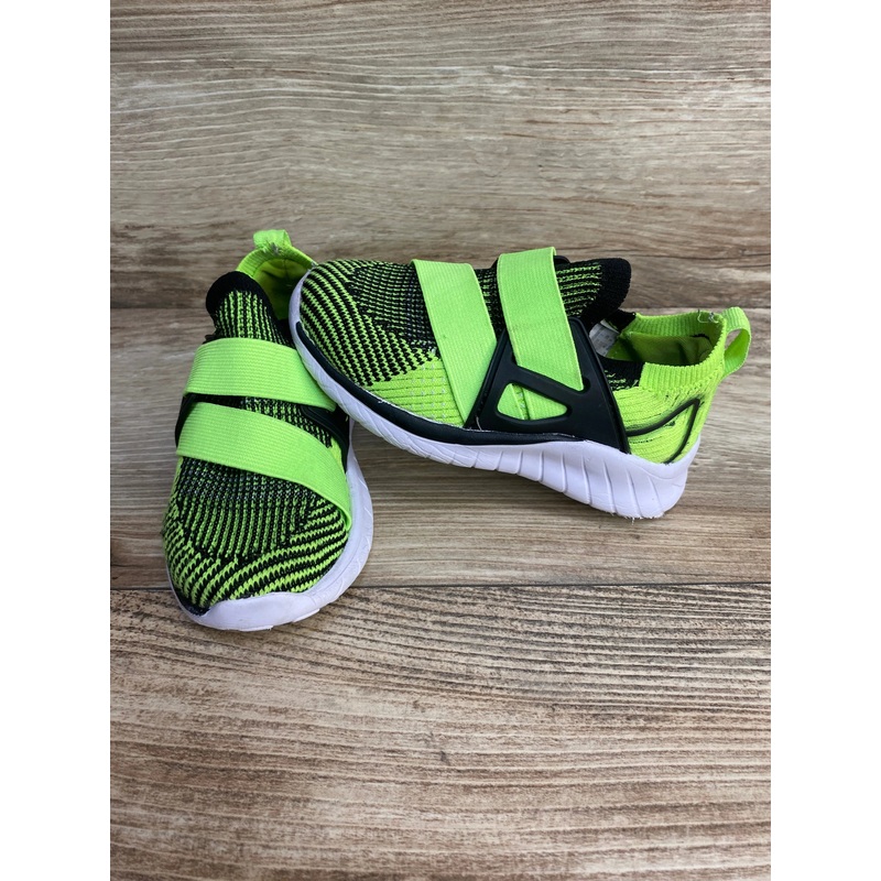 Athletic Works Knit Cage Athletic Sneakers Lime sz 7c