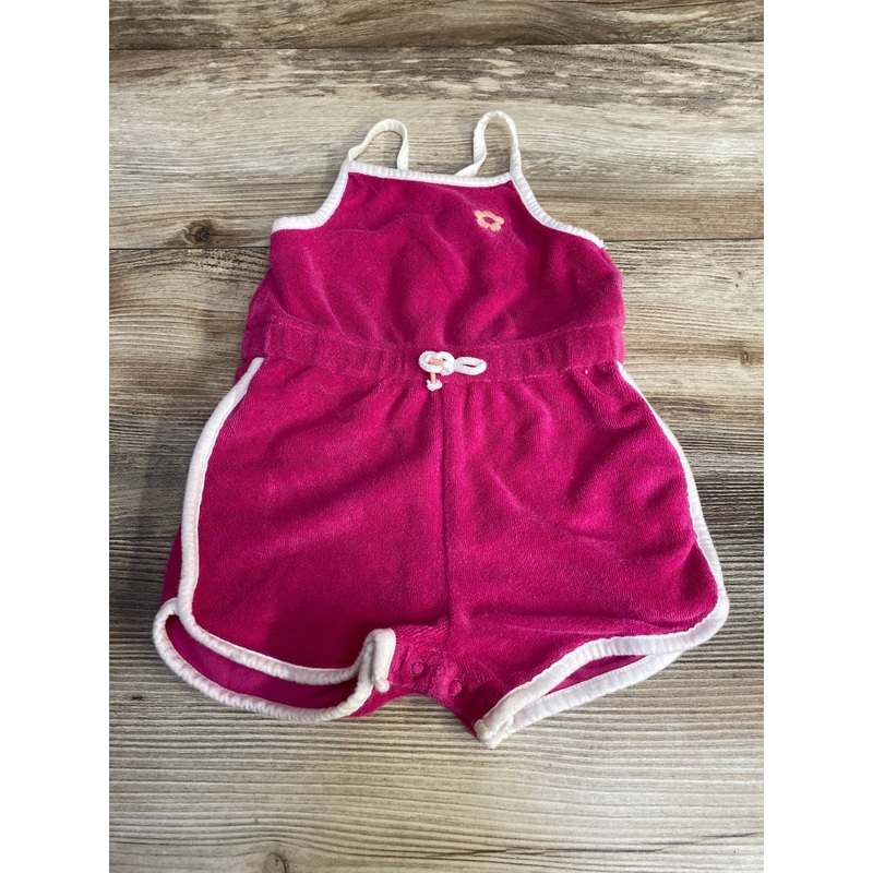 Carter’s Terry Cloth Romper Pink sz 6m Pink 6m
