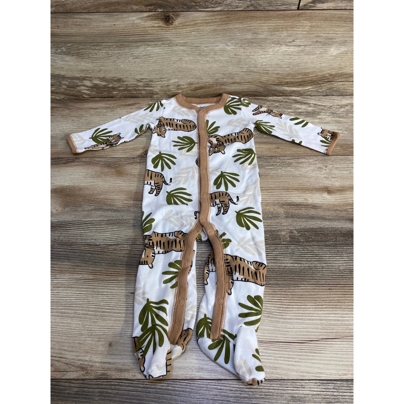 Carter’s Tiger Print Sleeper White sz 9m White 9m