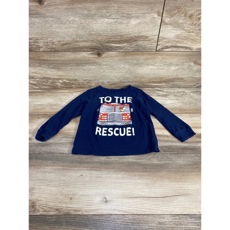 Carter’s To The Rescue! Shirt Navy sz 3T Navy 3T
