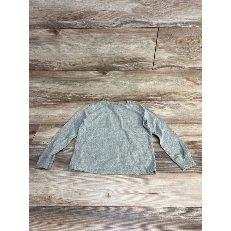 Cat & Jack Long Sleeve Shirt Green sz 4-5T Green 4T