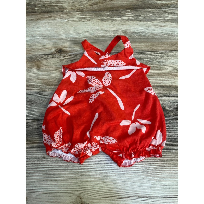 Just One You Shortie Romper Red sz Newborn Red Newborn