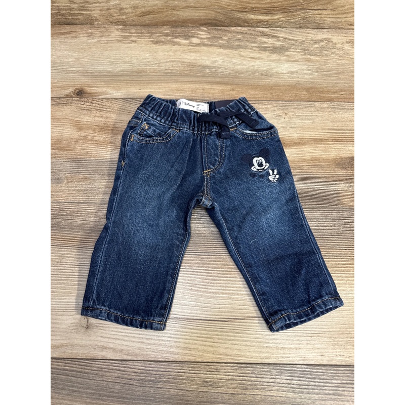 NEW Baby Gap Disney Mickey Mouse Slim Jeans Blue sz 3-6m Blue 3m
