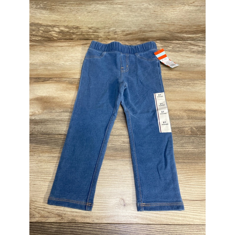 NEW Cat & Jack Pull On Jeggings Blue sz 2T Blue 2T