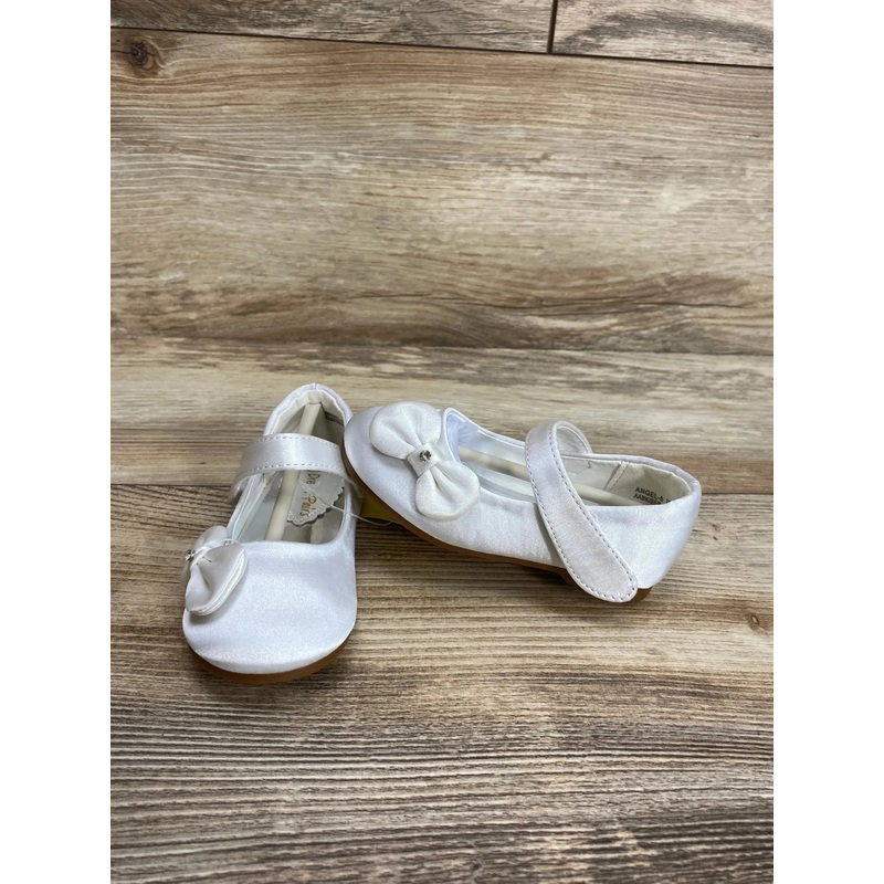NEW Dream Pairs Bow Mary Jane Flats White sz 5c