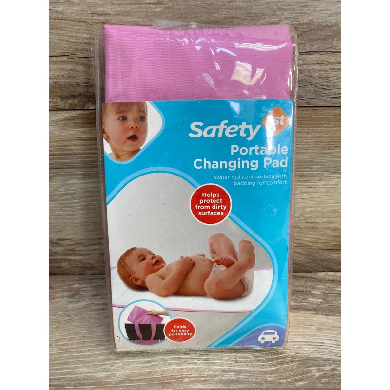 NEW Safety 1st Portable Diaper Changing Pad, Pink