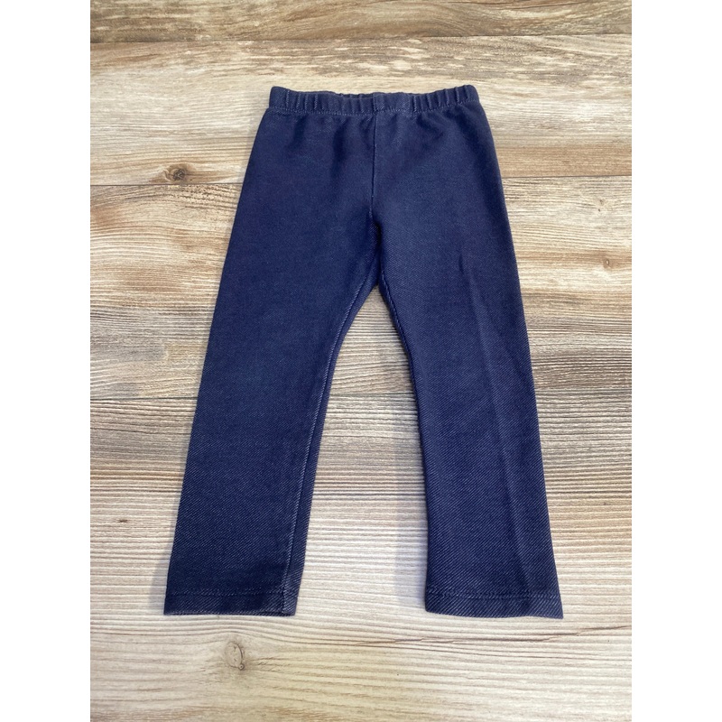 Okie Dokie Faux Denim Leggings Navy sz 18m Navy 18m