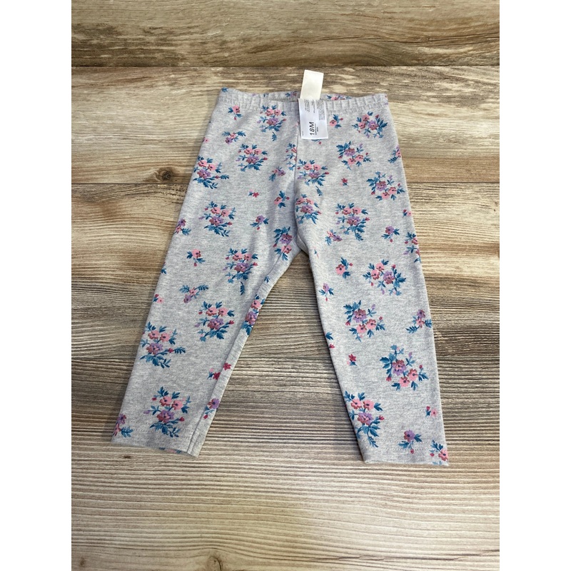 Oshkosh Floral Leggings Grey sz 18m Grey 18m