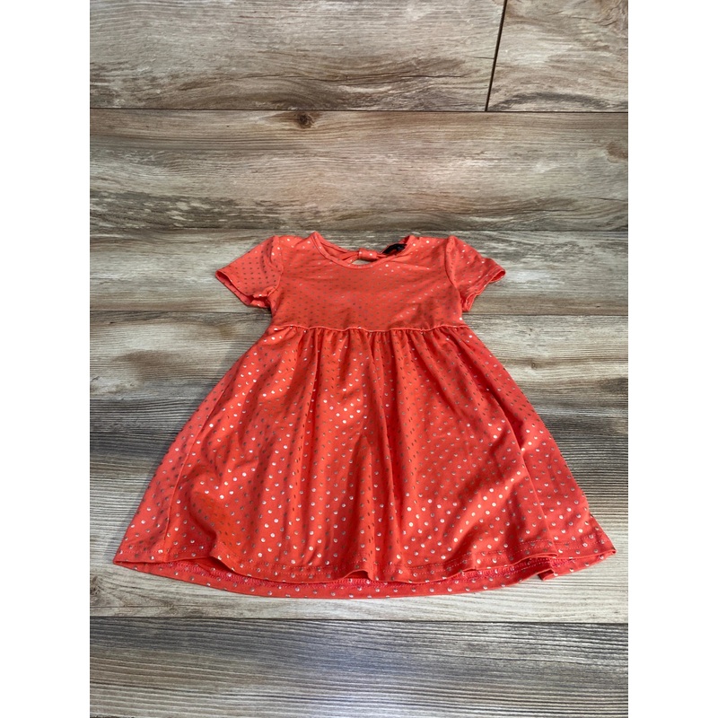 Picapino Polka Dot Dress Pink sz 4T Pink 4T