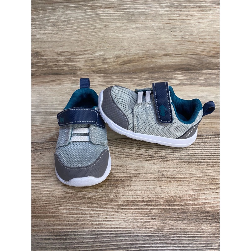 See Kai Run Basics Stryker Casual Sneakers Grey/Blue sz 5c