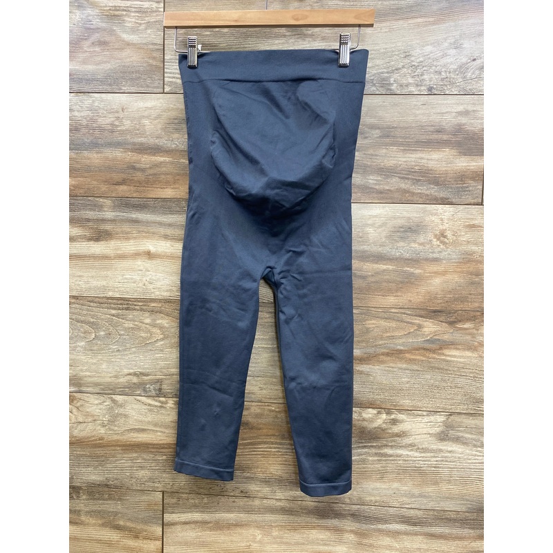 Blanqi Belly Support Capri Leggings Grey sz Medium Grey Maternity Medium
