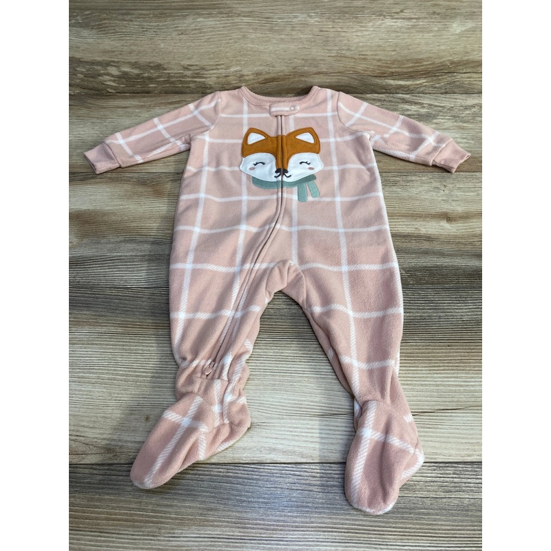 Carter’s Fox Blanket Sleeper Pink sz 6m Pink 6m