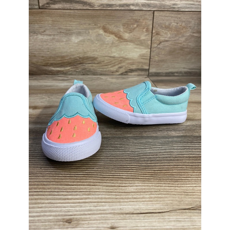 Cat & Jack Beatrice Watermelon Sneakers sz 5c