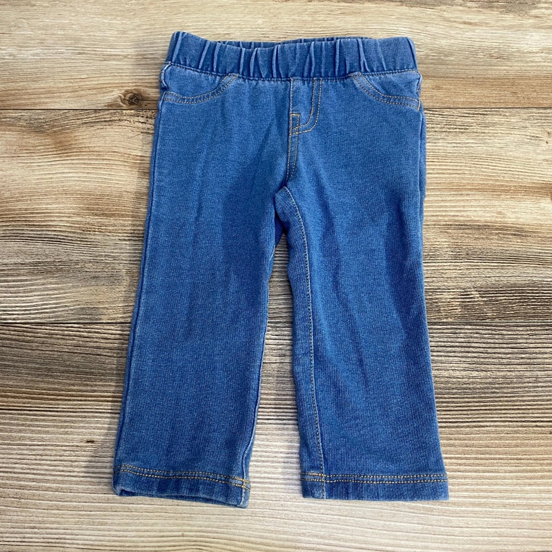 Cat & Jack Pull On Jeggings Blue sz 12m Blue 12m