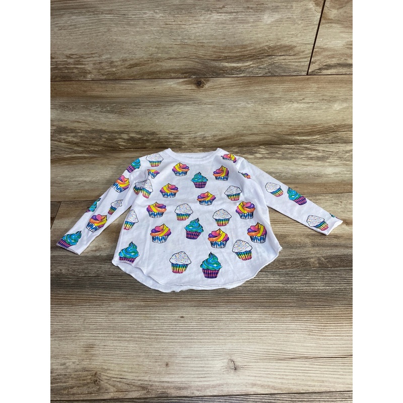 Chaser Cupcake Shirt White sz 2T White 2T