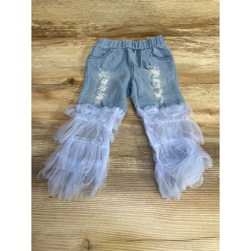 Distressed Jeans Blue sz 12m Blue 12m