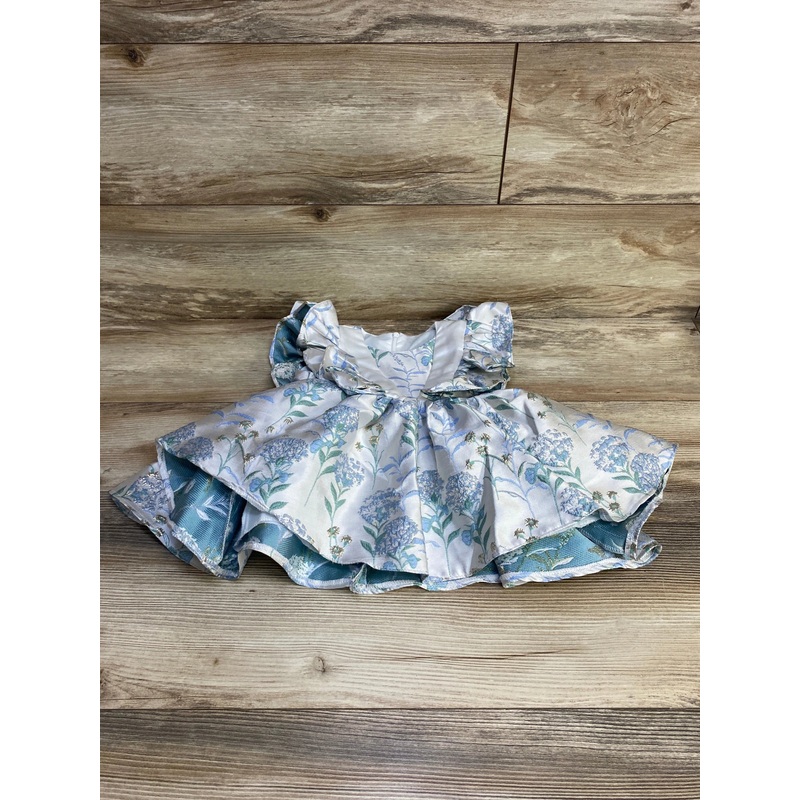 Floral Ruffle Dress Grey sz 12m Grey 12m
