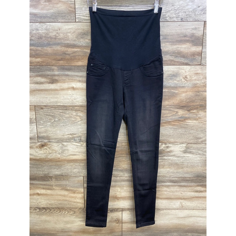 Indigo Blue Full Panel Jeans Black sz XS Black Maternity XS