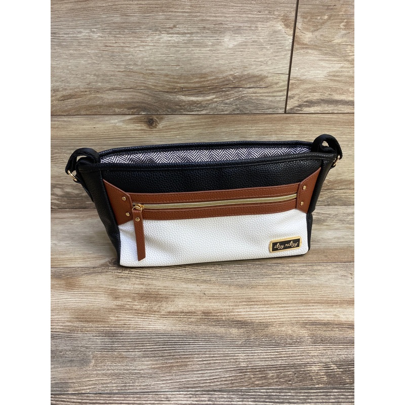 Itzy Ritzy Stroller Caddy in Coffee & Cream