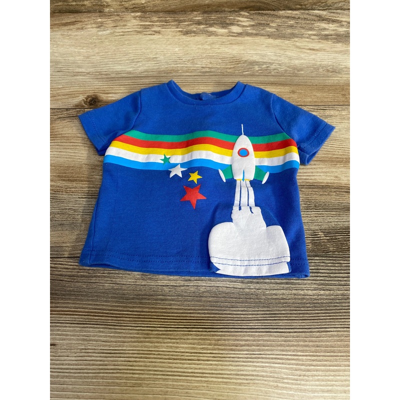 Lily & Jack Rocket Shirt Blue sz 6-12m Blue 6m
