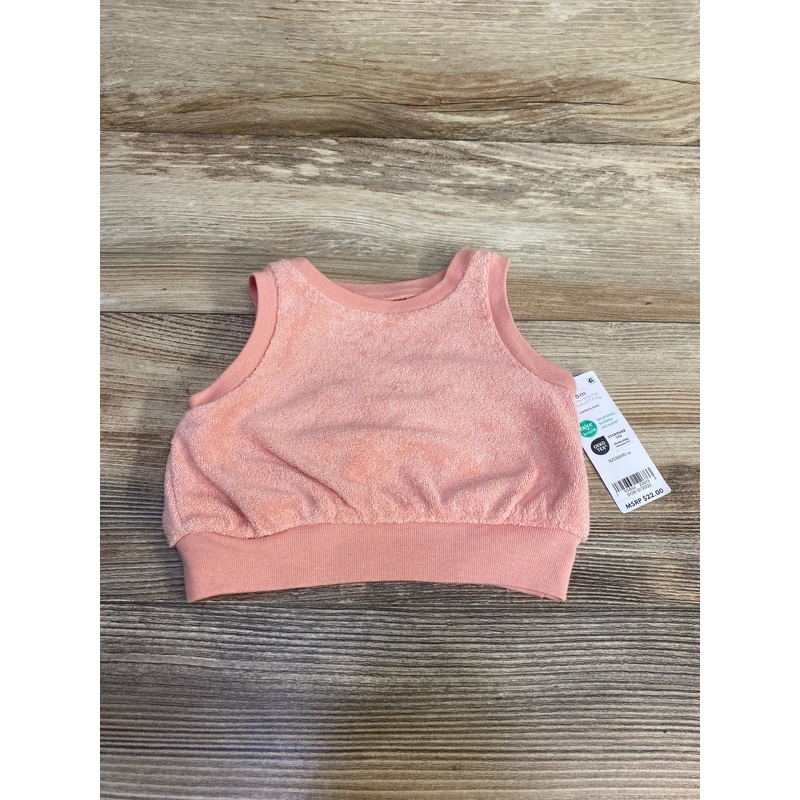 NEW Carter’s Terry Cloth Tank Top Pink sz 6m Pink 6m