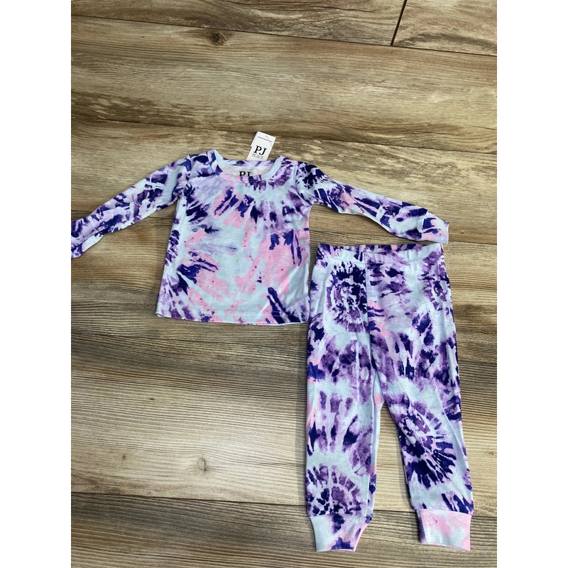 NEW Children’s Place 2pc Tie-Dye Pajama Set Purple sz 6-9m Purple 6m