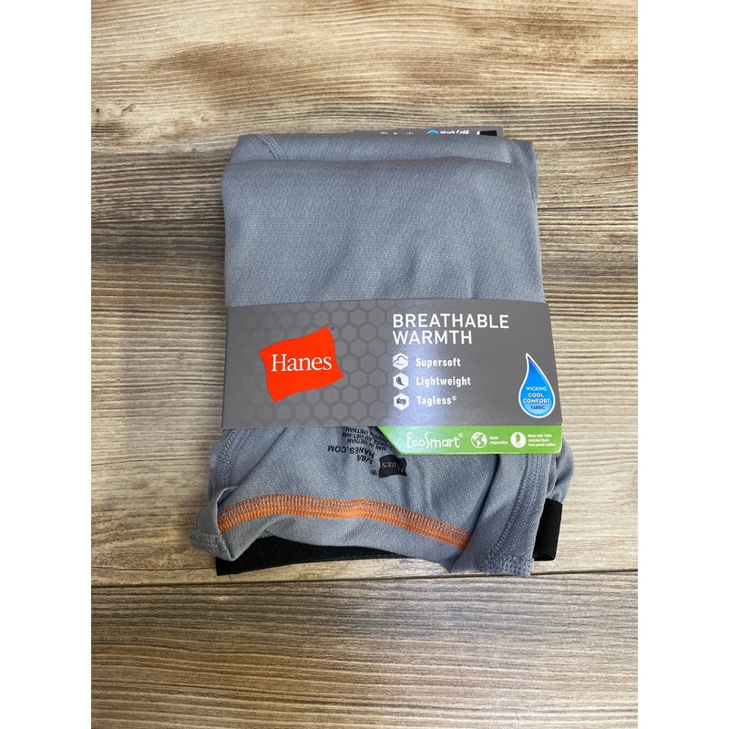 NEW Hanes 2pc Crew & Pants Set Grey sz 14-16