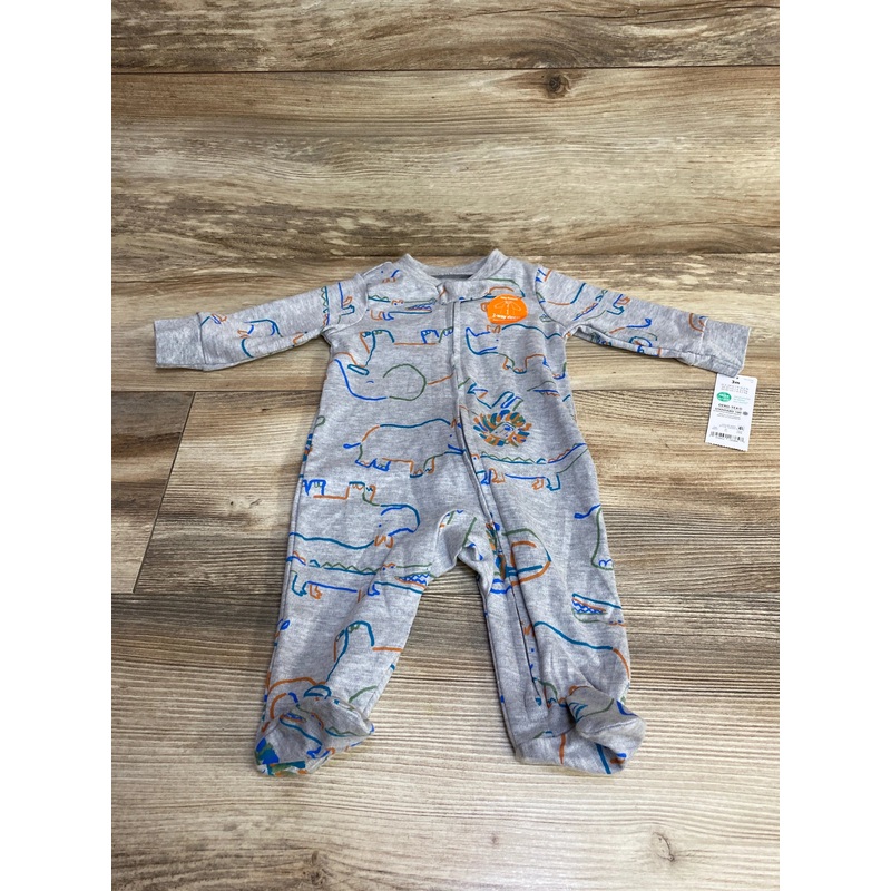 NEW Just One You Animal Print Sleeper Grey sz 3m Grey 3m
