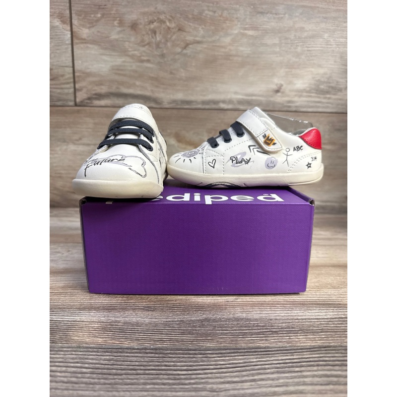 NEW Pediped x Malika Originals My Ace Graffiti Shoes sz 7c