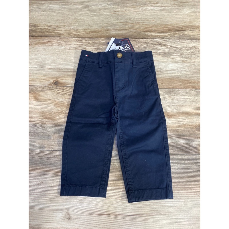 NEW Tommy Hilfiger Stretch Chino Pants Navy sz 12m Navy 12m