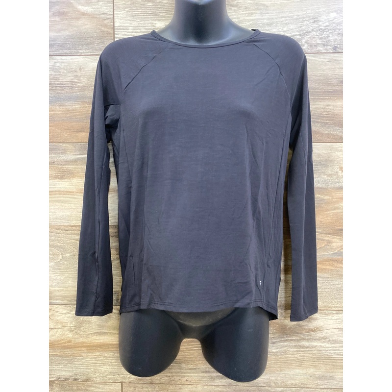 NWOT Gap Maternity Breathe Long Sleeve Shirt Black sz XS Black Maternity XS