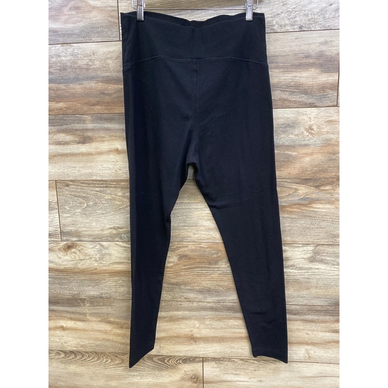 Old Navy Maternity Ribbed Leggings Black sz Medium Black Maternity Medium