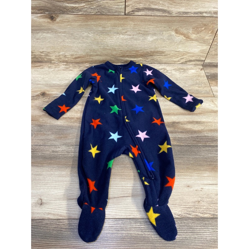 Old Navy Star Print Blanket Sleeper Navy sz 6-9m Navy 6m