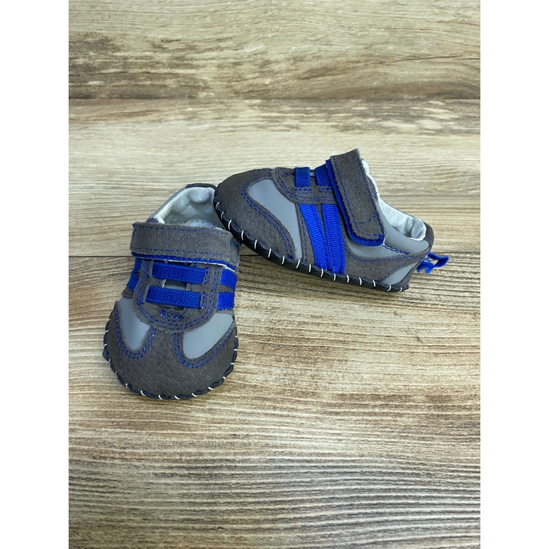 Pediped Originals Frederick Charcoal Blue sz 0-6m