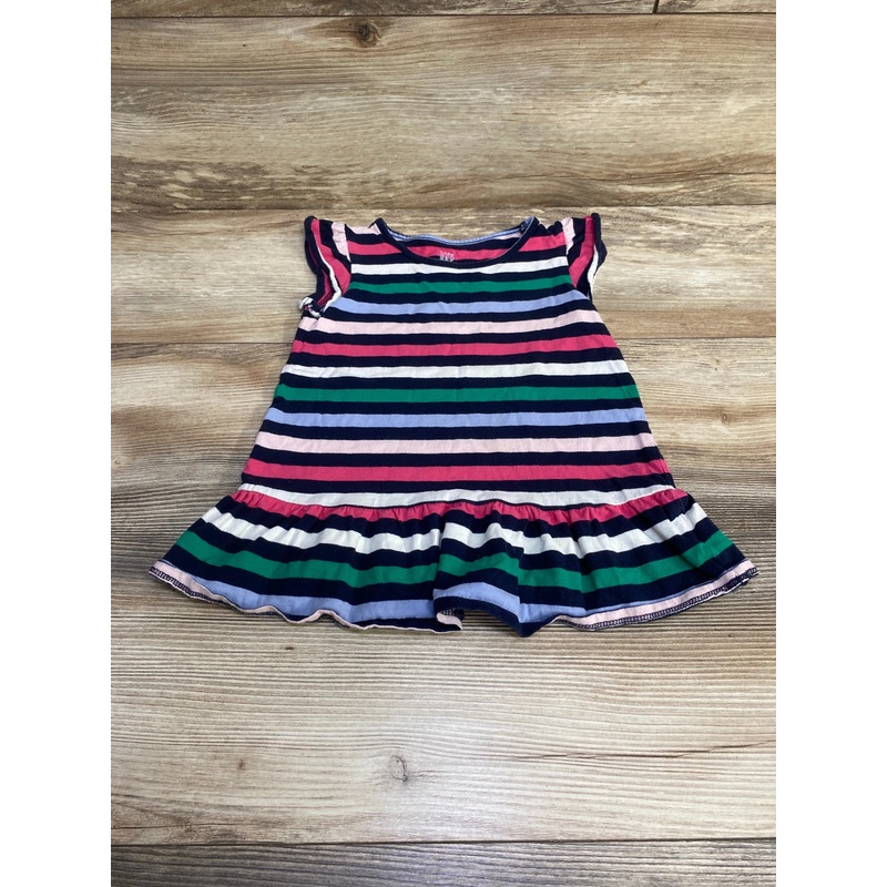 Baby Gap Striped Peplum Shirt Navy sz 4T Navy 4T