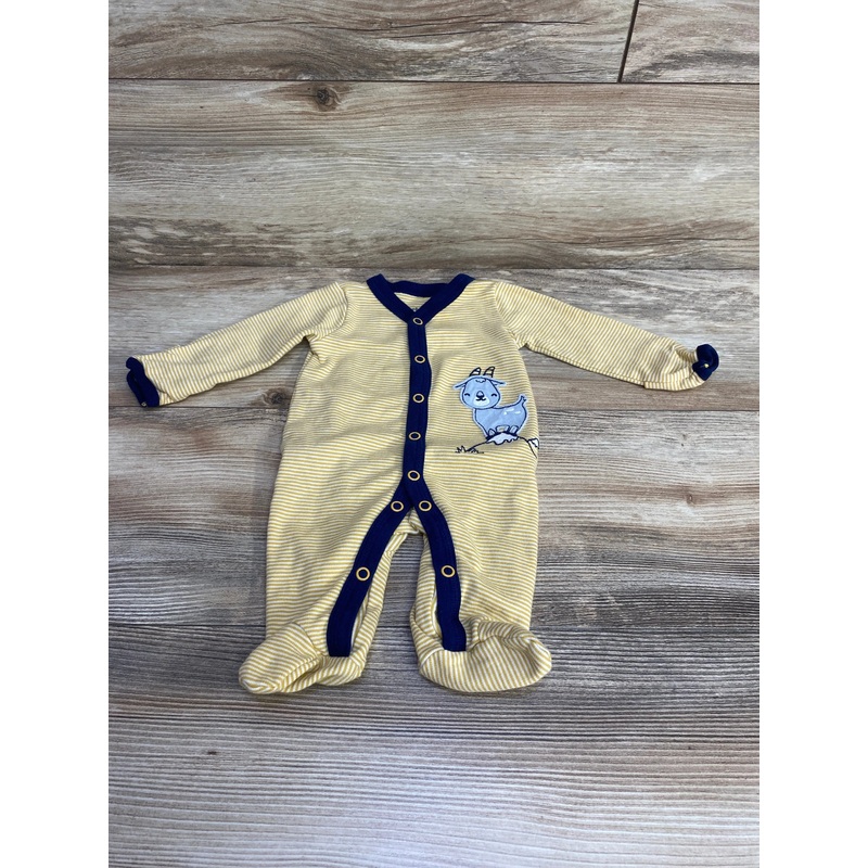 Carter’s Striped Sleeper Yellow sz Newborn Yellow Newborn