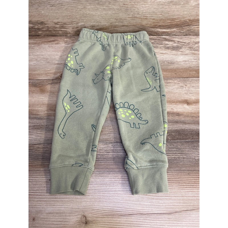 Cat & Jack Dino Joggers Green sz 2T Green 2T