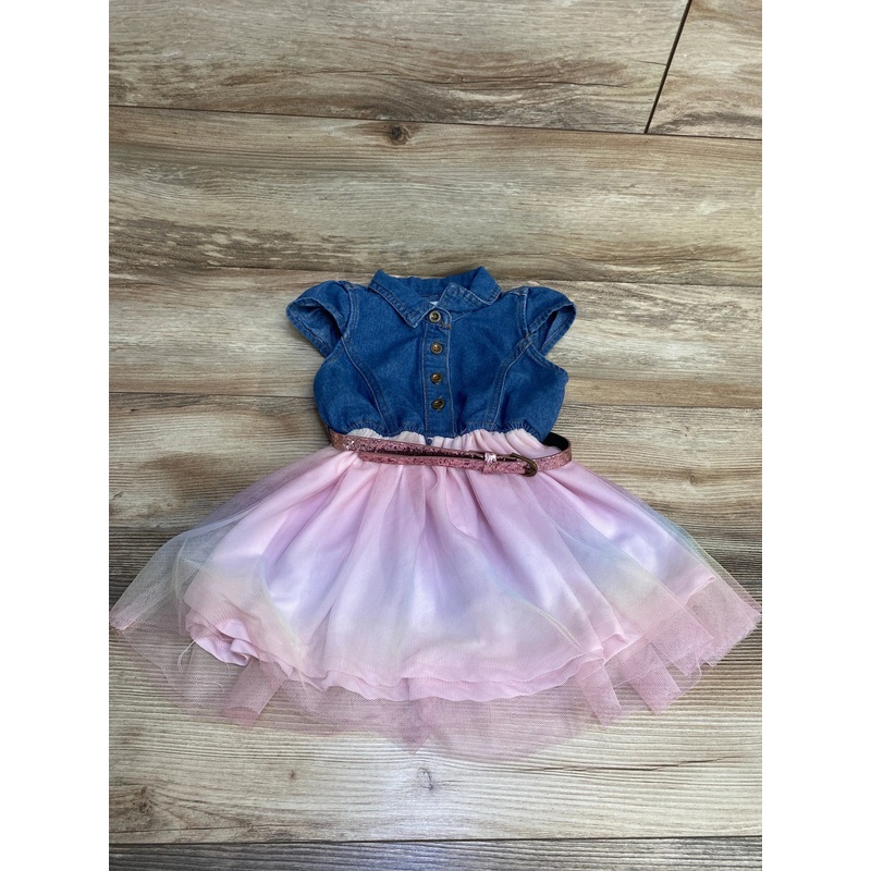 Emma & Elsa Tulle Dress Blue sz 3T Blue 3T