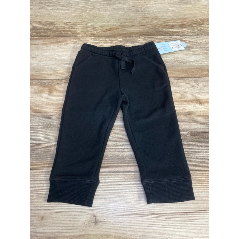 NEW Cat & Jack Drawstring Joggers Black sz 18m Black 18m