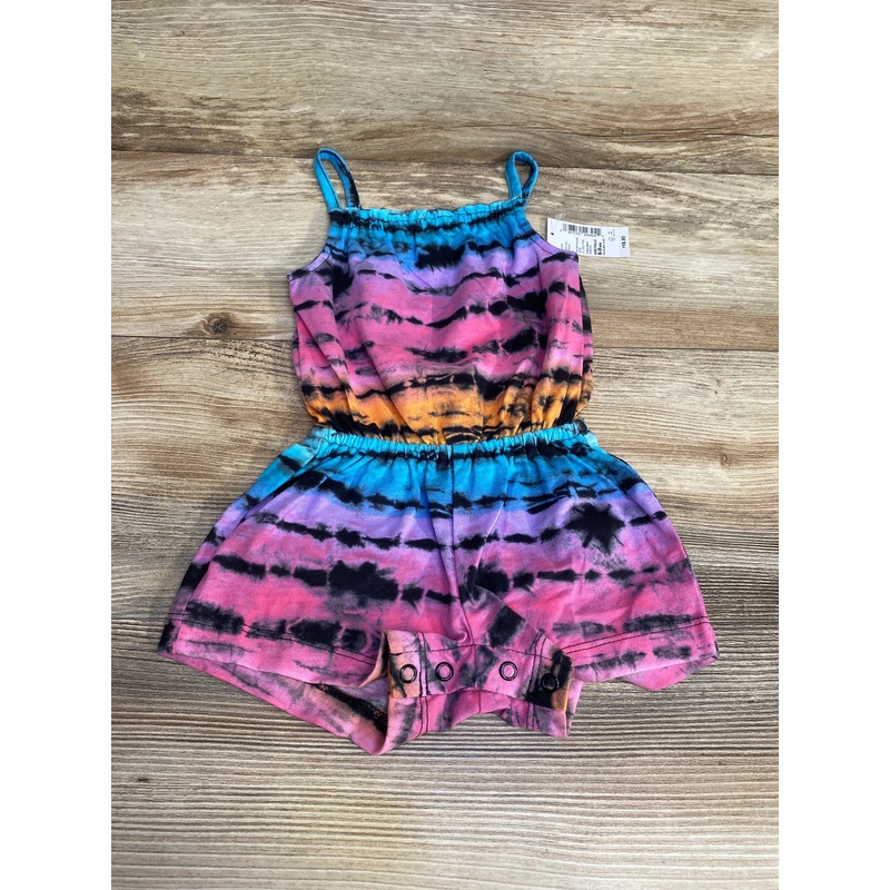 NEW Children’s Place Tie-Dye Romper Blue sz 6-9m Blue 6m