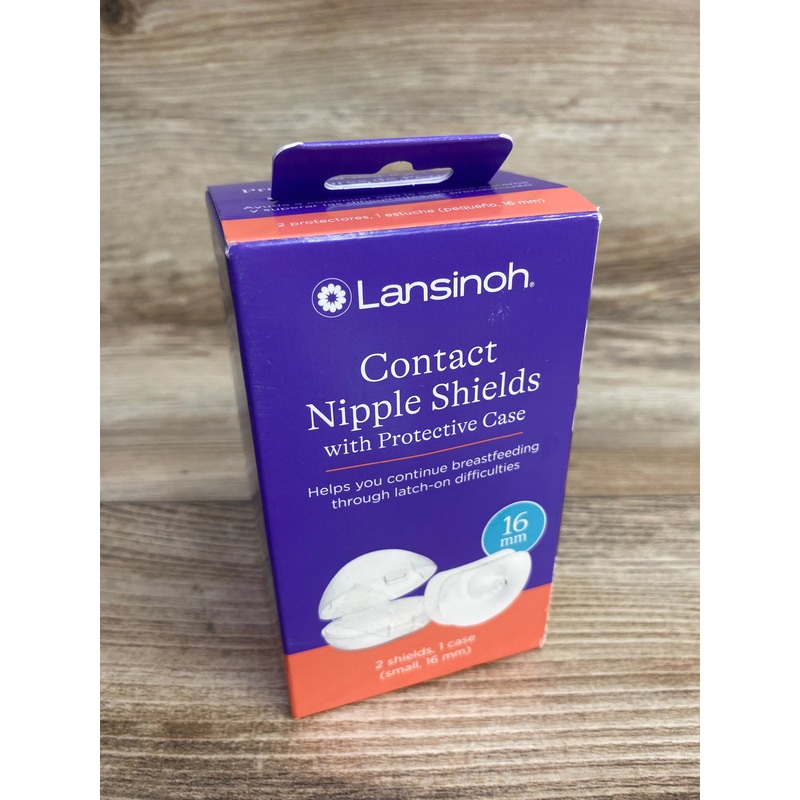 NEW Lansinoh Contact Nipple Shields 16mm