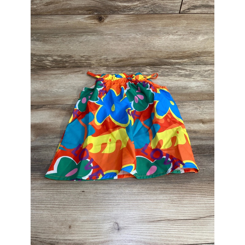NEW Shein Floral Dress Orange sz 6-9m Orange 6m