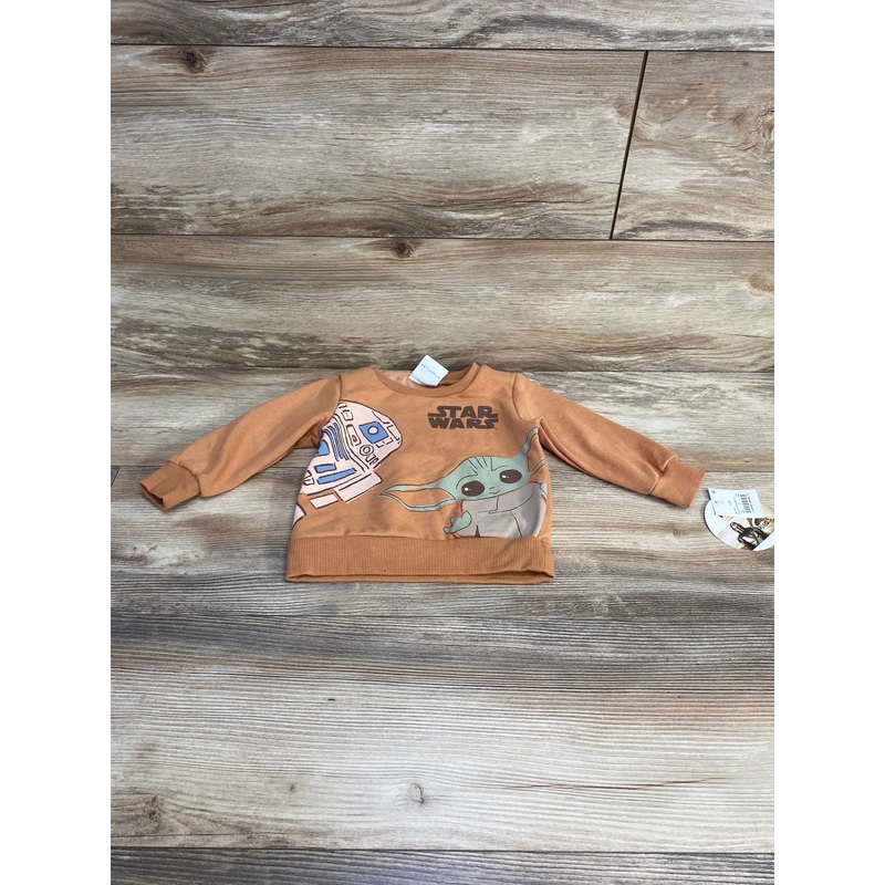 NEW Star Wars Sweatshirt Brown sz 12m Brown 12m