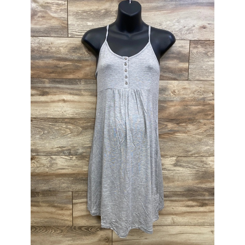 NWOT Gap Body Maternity Modal Sleep Dress Grey sz XS Grey Maternity XS