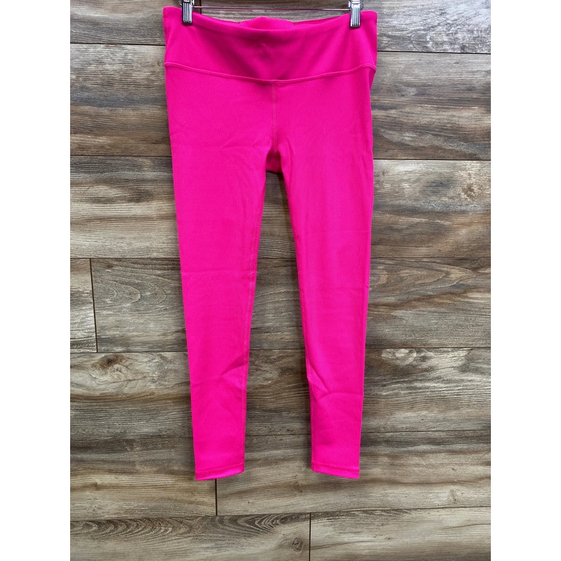 NWOT Gap Fit Maternity Under Belly Rib Blackout Leggings Pink sz Small Pink Maternity Small