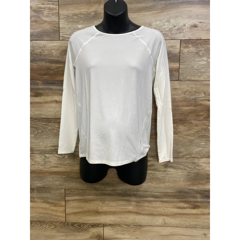 NWOT Gap Maternity Breathe Long Sleeve Shirt White sz XS White Maternity XS
