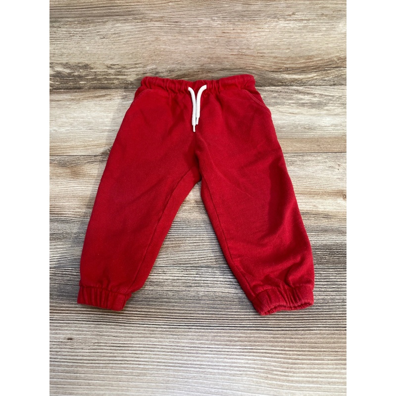 Old Navy Drawstring Joggers Red sz 18-24m Red 18m