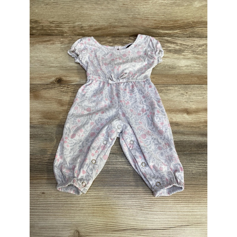Picapino Floral Romper Grey sz 6-9m Grey 6m