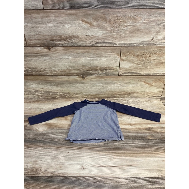 Tommy Bahama Raglan Striped Shirt Navy sz 2T Navy 2T