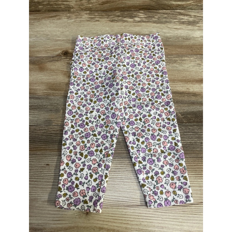 Carter’s Floral Leggings White sz 18m White 18m